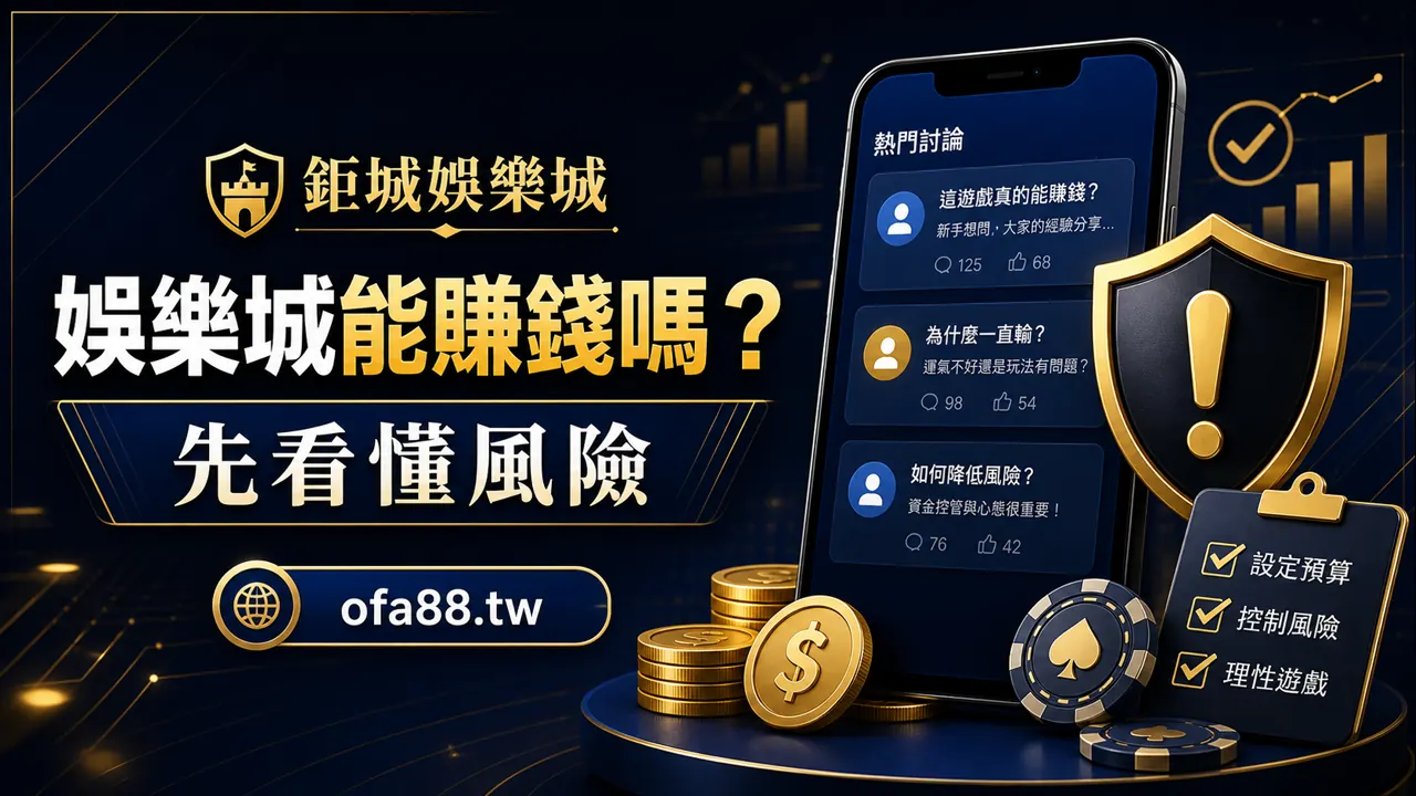 鉅城娛樂城娛樂城能賺錢嗎風險提醒精選圖片