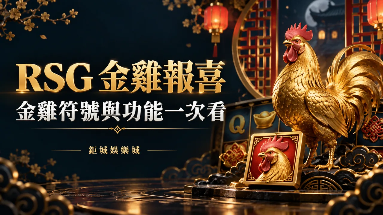 RSG《金雞報喜》怎麼玩？符號、賠付表與免費功能說明