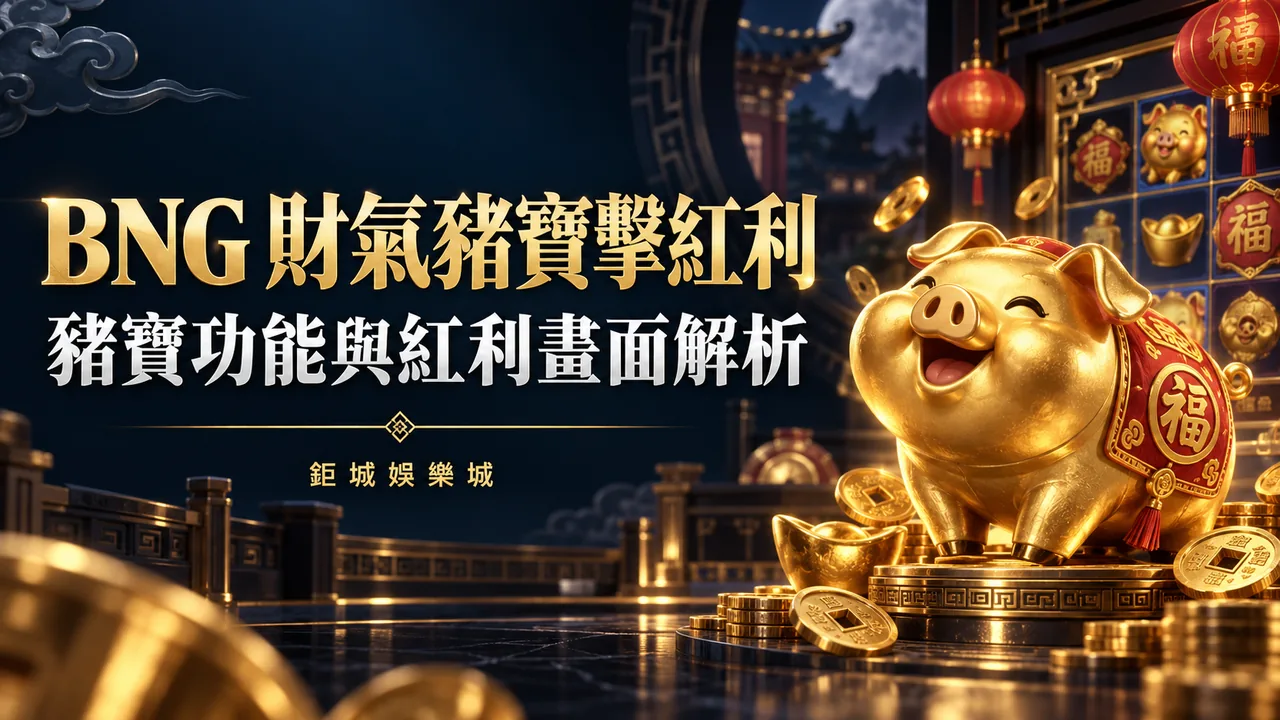 BNG《財氣豬寶：擊紅利》怎麼玩？功能與畫面資訊整理